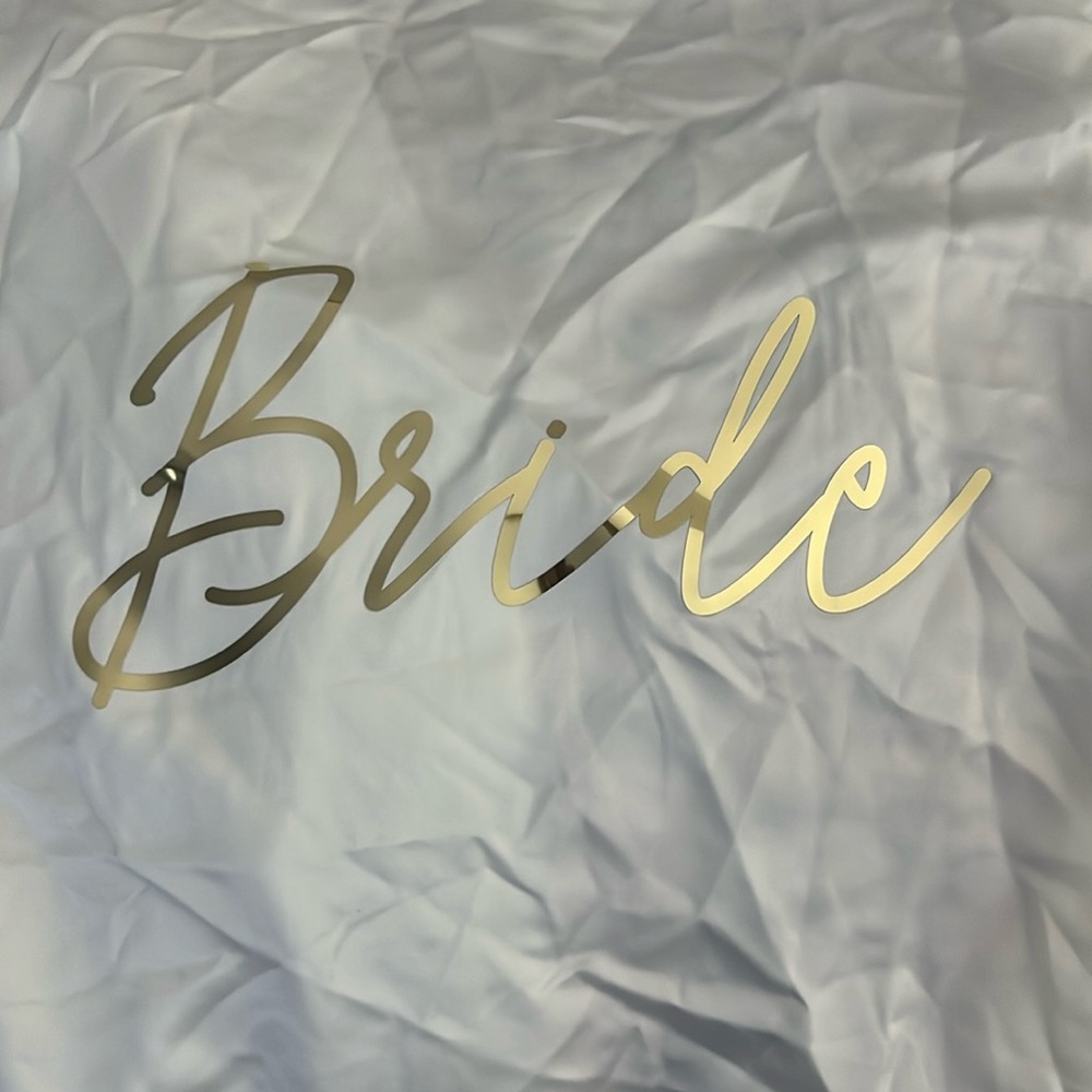 Bride robe